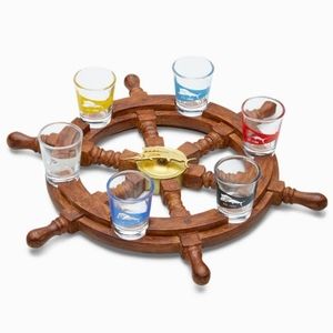 NIB! TOMMY BAHAMA! SPIN THE MARLIN DRINKING GAME